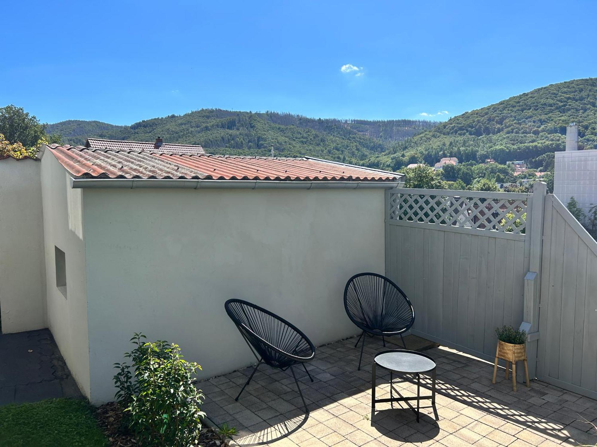 Wohnung Goethe'S Bergblick Bad Harzburg Exteriör bild